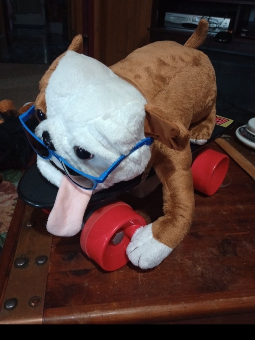 Rare 2012 Buddy the Skate Dog RC controlled rare skateboard dog with controller.